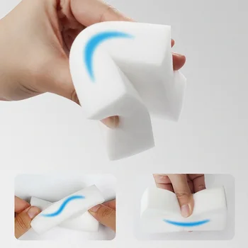 

100pcs Magic Sponge Eraser Kitchen Duster Clean Accessory/Microfiber Dish Cleaning Melamine Sponge Nano Wholesale 10*6*2cm