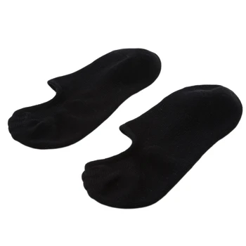 

New 2020 Cotton No Show Socks Non Slip Men Invisible Boat Socks Silicone Anti-skid Solid Color Summer Socks Unisex