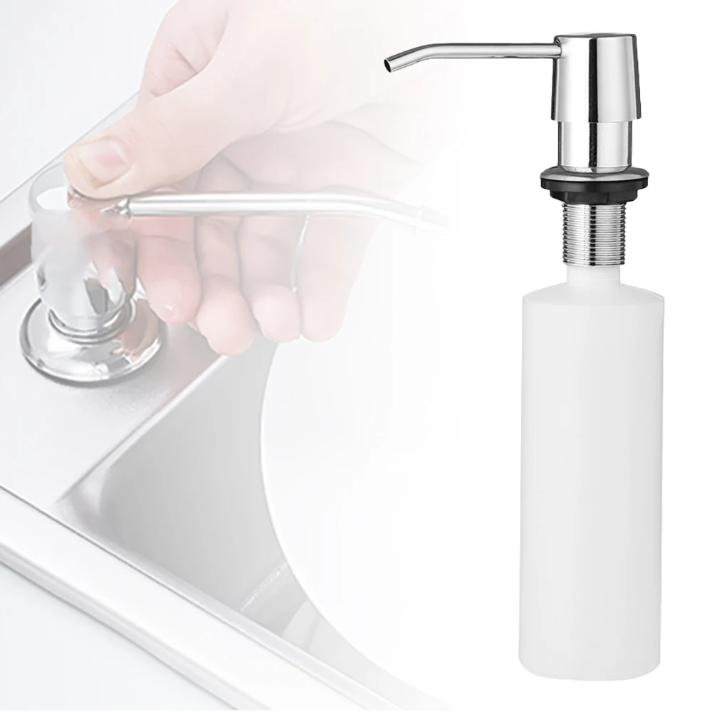 300ml Bathroom Faucet Sink Soap Dispenser Lotion Storage Holder Bottle Kitchen Countertop Liquid Organizer Replace Dispensers Aliexpress Replace Bottle Liquid Soap Dispensers