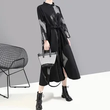 Осенняя одежда женская стиль японский стиль женское платье ретро цветочный принт платье на шнуровке рубашка юбка 5458