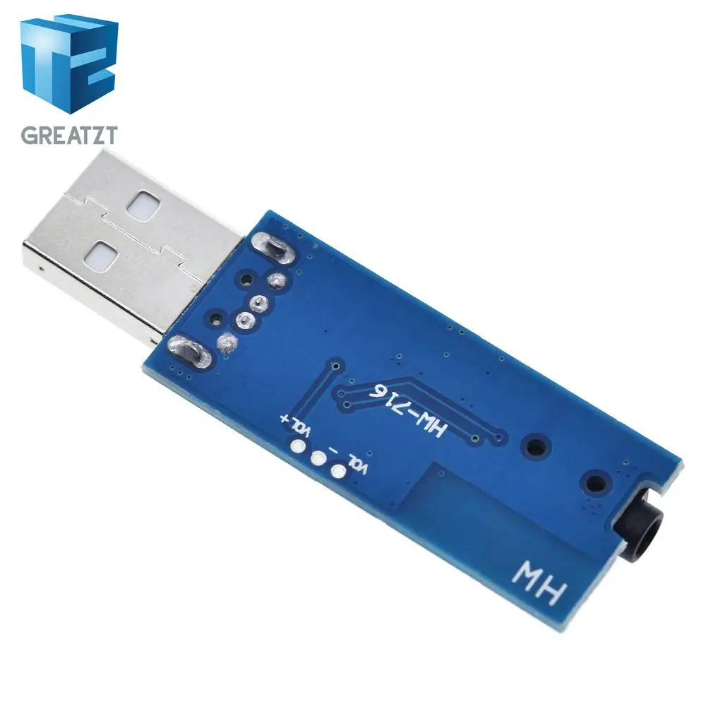 USB Bluetooth 4 0 аудио приемник беспроводной модуль голосовой плеер со светодиодной