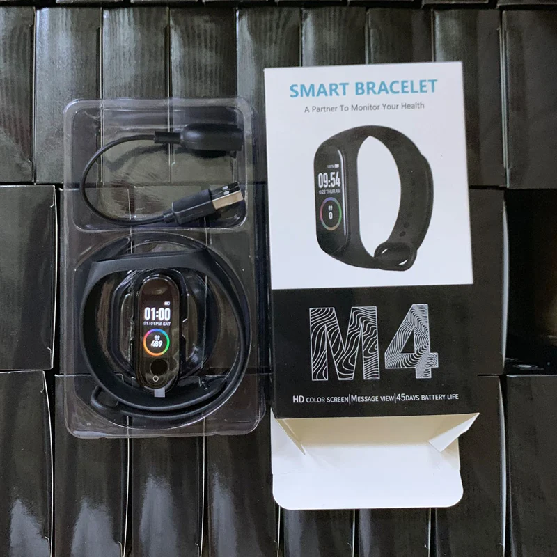 RGLM M4 Smartband фитнес-трекер умный Браслет кровяное давление монитор сердечного ритма водонепроницаемый fpr смарт-браслет M4 браслет