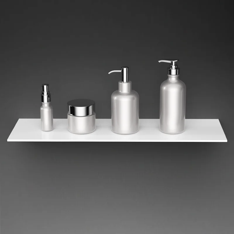 Скандинавские аксессуары для ванной комнаты космические Алюминиевые черные полки для ванной комнаты на кухню стену полку душевой стеллаж 30-60 см длина