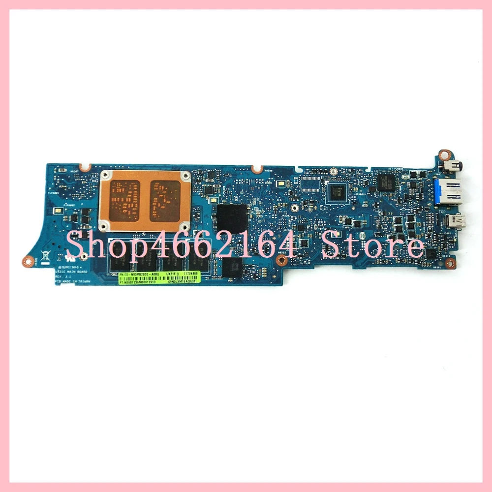  UX21E Motherboard With i3-2367CPU 4GB RAM UX21E Mainboard For ASUS UX21 UX21E Laptop Motherboard UX