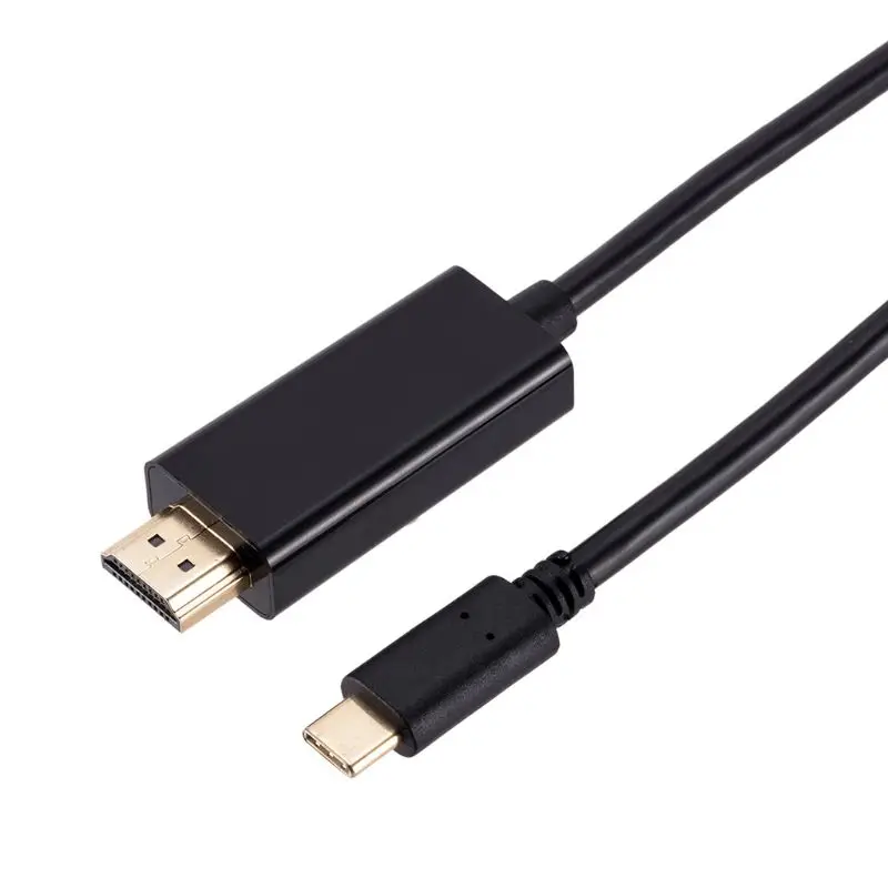 USB C к HDMI кабель с 4 k@ 60 Гц 1,8 м usb type-C к HDMI Кабель-адаптер для Macbook Pro/samsung Galaxy S8 D08A