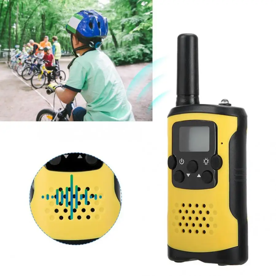 Walkie-Talkie 2 Way Radio Woki Toki 22CH 3 Mile Long Range Детские ЖК-портативные говорящие игрушки в подарок вдали от электронных игр