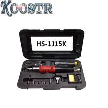 Самовоспламенения 10 в 1 Газовый паяльник беспроводной Сварочные горелки фонарь набор инструментов HS-1115K Одежда высшего качества зажигания бутан газовый паяльник