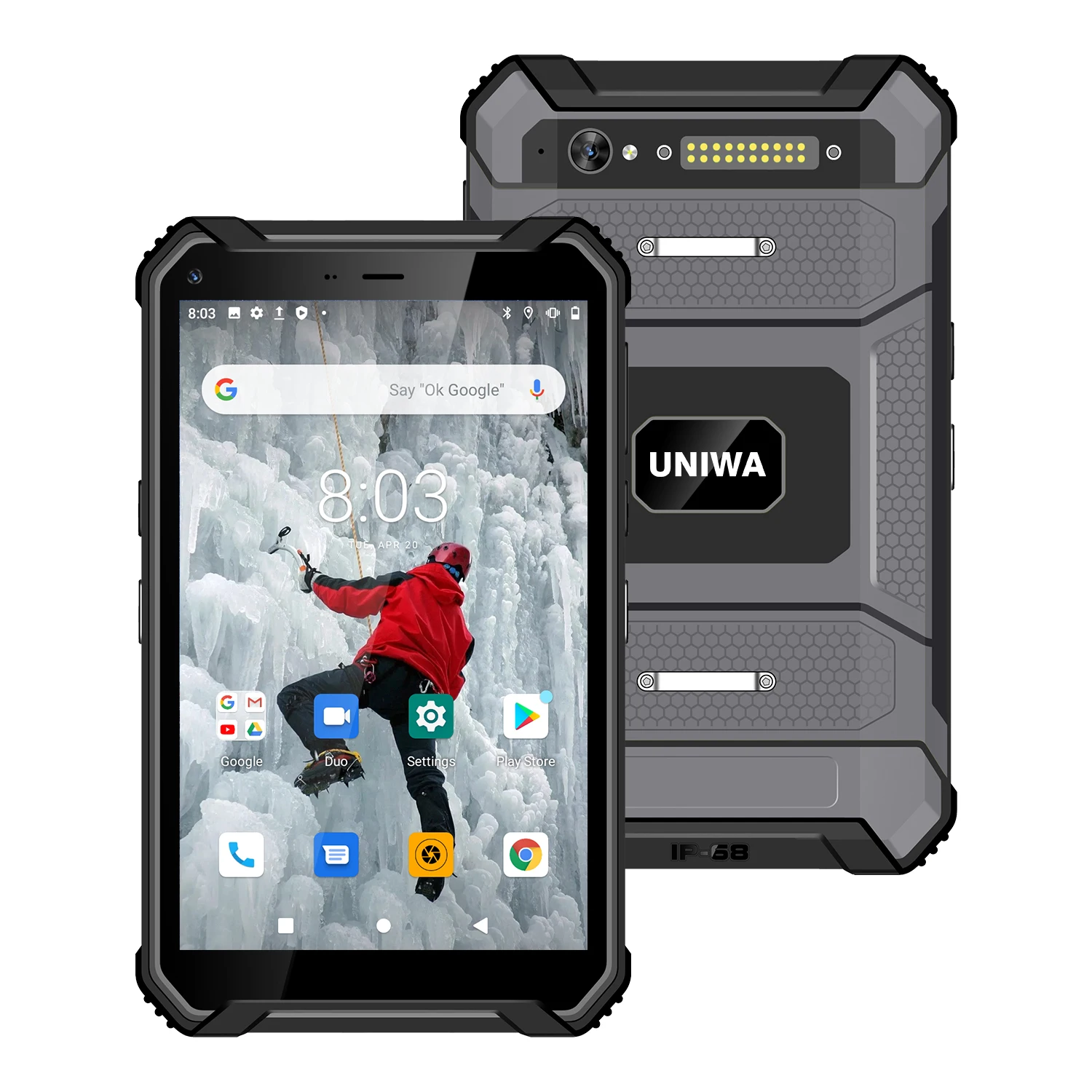 samsung dual sim best phone UNIWA T83 8" IP68 Waterproof Rugged Tablet PC 6GB+128GB Octa Core Tablet Phone Helio P60 Android 10 4G LTE Smartphone 12000mAh best gaming cellphones