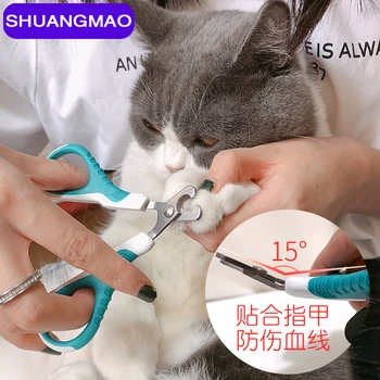 

Pet Stainless Nail Claw Cutter Steel Grooming Scissors 1pc Cats Nails Clipper Trimmer Dog Nail Clippers Pets Claw Nail Supplies