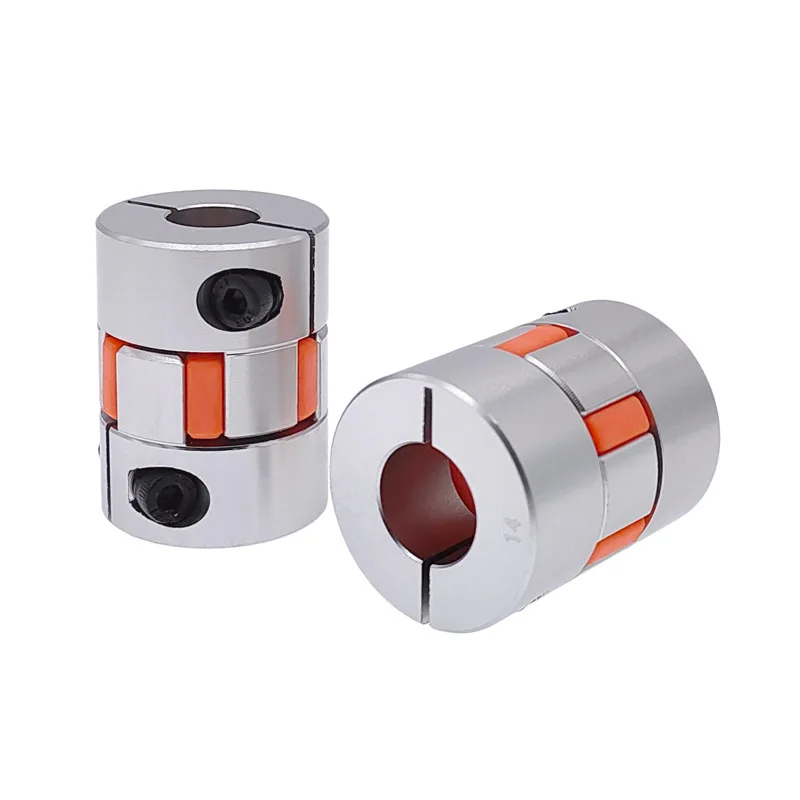 Shaft Coupler D30L40 6/6.35/8/10/12/14mm stepper motor shaft coupler Flexible Jaw Spider Plum Coupling flexible coupling shaft connector