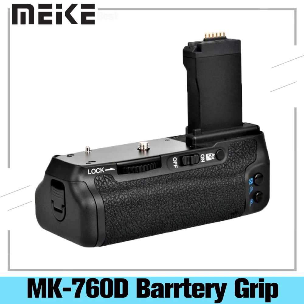 MEIKE MK-760D барерия ручка для камеры Canon 760D 750D Бесплатная доставка | Электроника