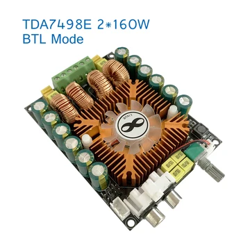 

TDA7498E Double 160W Power Amplifier Dual Channel Stereo Audio Amplifier Module Support BTL Mode