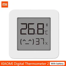 Цифровой термометр XIAOMI, Bluetooth 2 датчика влажности с ЖК-экраном метеостанция xiaomi гигрометр xiaomi Цифровой термометр XIAOMI, Bluetooth 2 датчика влажности с ЖК-экраном метеостанция xiaomi гигрометр xiaomi