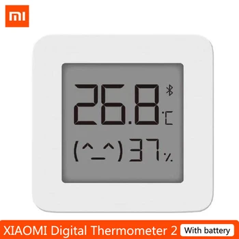 

XIAOMI Bluetooth Digital Thermometer 2 LCD Screen Digital Moisture Meter Wireless Smart Temperature Humidity Sensor