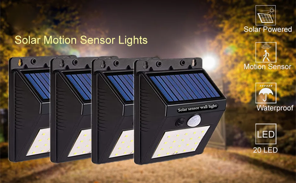 Solar Induction Lamp Sensing Wall Lamp Switch Button LED Courtyard Garden Lights Small Solar Power Generation