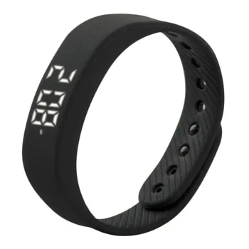 

Fashion Trends 3D T5 LED Display Sports Gauge Fitness Bracelet Smart Step Tracker Smart Pedometer Man Woman Wristbands Smartband