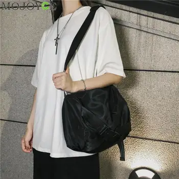 

Fashion Shoulder Messenger Bag Nylon Black Casual Women Ladies Large Capacity Crossbody Bags