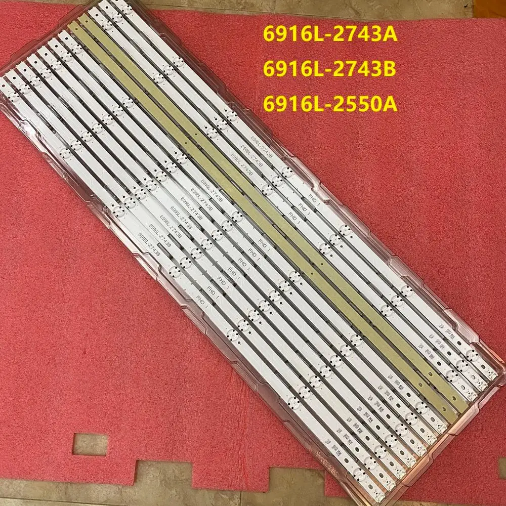 15 шт. светодиодный Подсветка полосы для LG 43LH5100 43LH615V 43LH7500 43LH604V 43LH570V 43LH590V 43LH510V 43LH5700