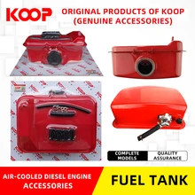 KOOP Powered mikro kültivatör yakıt deposu montajı 170F173F 178F 186F 188F 192F hava soğutmalı dizel motor aksesuarları