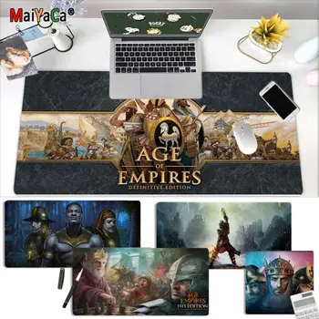 

MaiYaCa Top Quality Age of Empires Gaming Player desk laptop Rubber Mouse Mat Speed/Control Version Large Gaming Mouse Pad