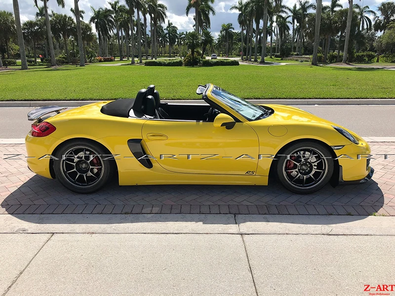 2012-2016 Z-ART для Boxster 981R стекловолокно настройки средства ухода за кожей комплект