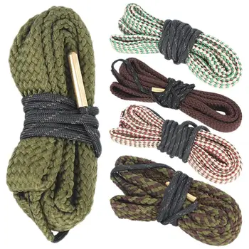 

Portable Copper Wire Bore Snake Cleaning Rope Brush Tools Hunting Barrel Cleaner New Chic