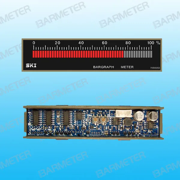 

51-segment 75mm LED Single Light Beam Standard Embedded Display Measurement Meter