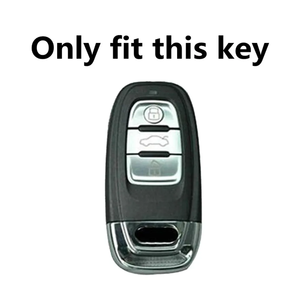 Cover custodia chiave auto per Audi a1 a3 8v a4 b8 b9 a6 a5 c7 q3 q5 q7 tt - Hef3d4208db8745f6858a09f2a2d40cd1j