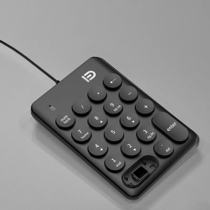 18 клавиш мини-клавиатура цифровая usb-клавиатура 1-9 цифровая USB цифровая клавиатура Pad для офисного ноутбука PC вычисление ноутбука Настольный