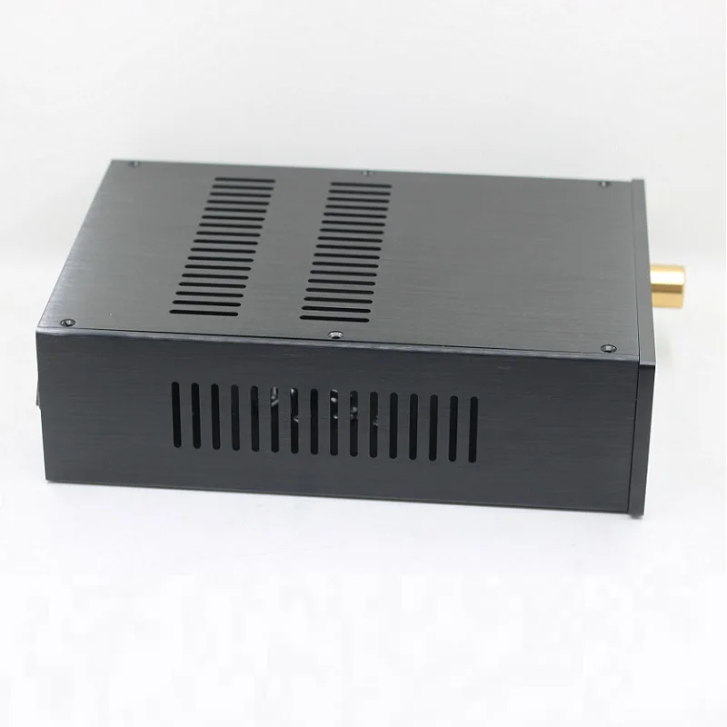 Size (mm) : W220 H90 L311 W220 H90 L311 JC229 Full Aluminum Power AMP Chassis AMP Enclosure Amplifier Case PSU Box DIY