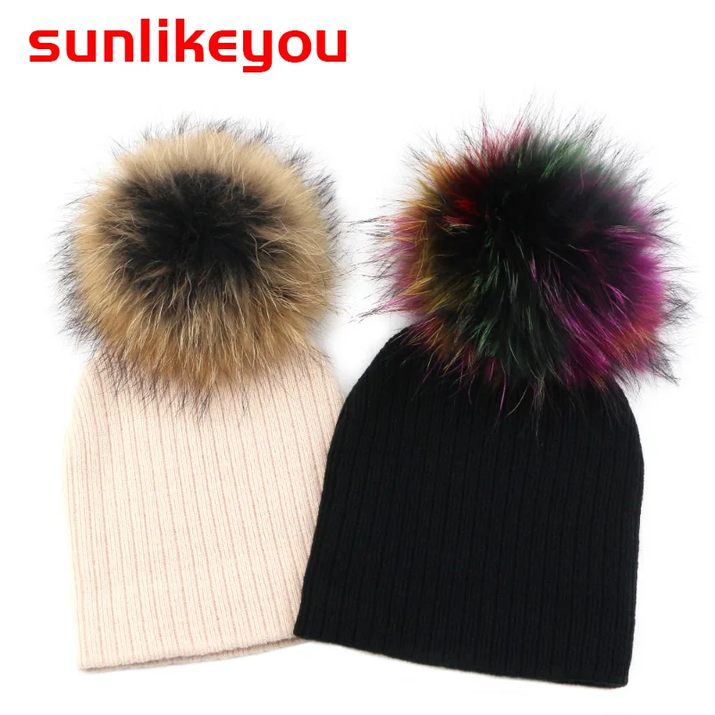 Sunlikeyou/Детские трикотажные шапки для маленьких мальчиков и девочек теплая шапка с