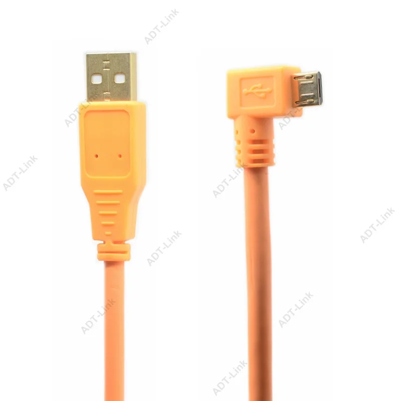 USB 2 0 A Male to Micro B 5-контактный оранжевый под углом 3 м 5 8 для Song A9 a7m2 a7r2 a7s2 a7r3 a7m3 RX1R RX100 |