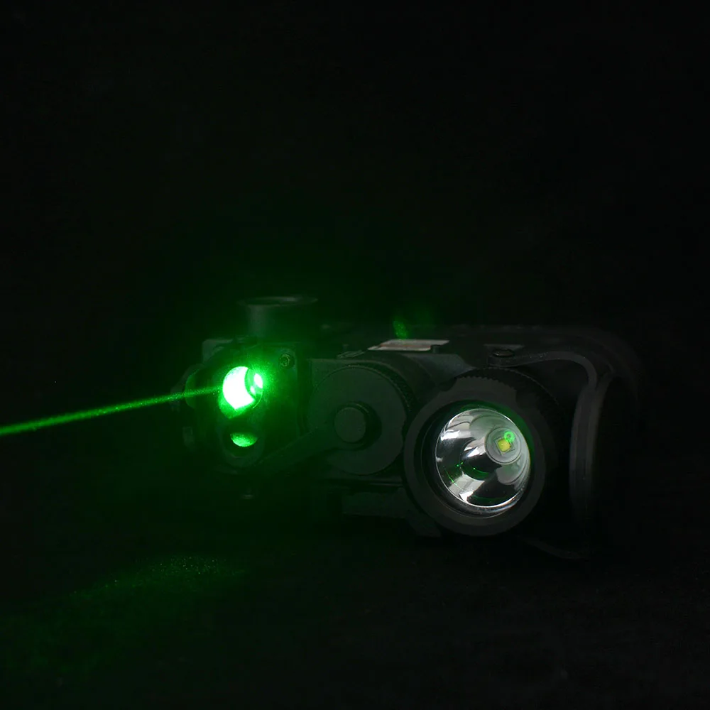 WADSN страйкбол Surfire M300 Scoutlight DBAL-MKII зеленый ИК лазерный лазер тактический пистолет фонарик для оружия с двойным переключателем управления