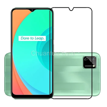 

30 Pcs/Lot 9H Premium Tempered Glass for Realme C11 Full Coverage Screen Protector Protective Film for Realme C11
