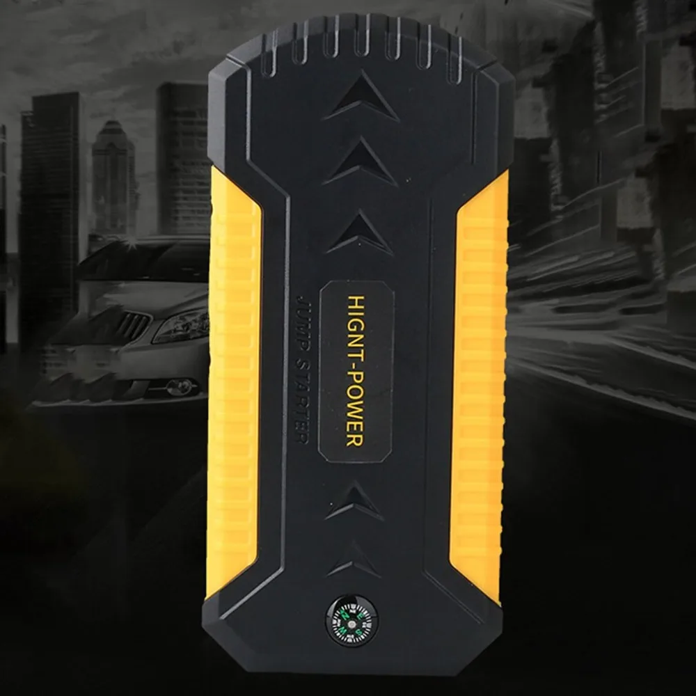 USB Автомобильное пусковое устройство многофункциональное автомобильное аварийное зарядное устройство батарея мощность водонепроницаемый автомобильное пусковое устройство