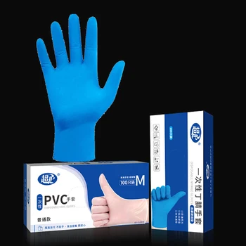 

Guantes De Nitrilo Desechables Home Cleaning Experiment Rekawiczki Jednorazowe 100szt PVC Disposable Gloves Guanti Monouso