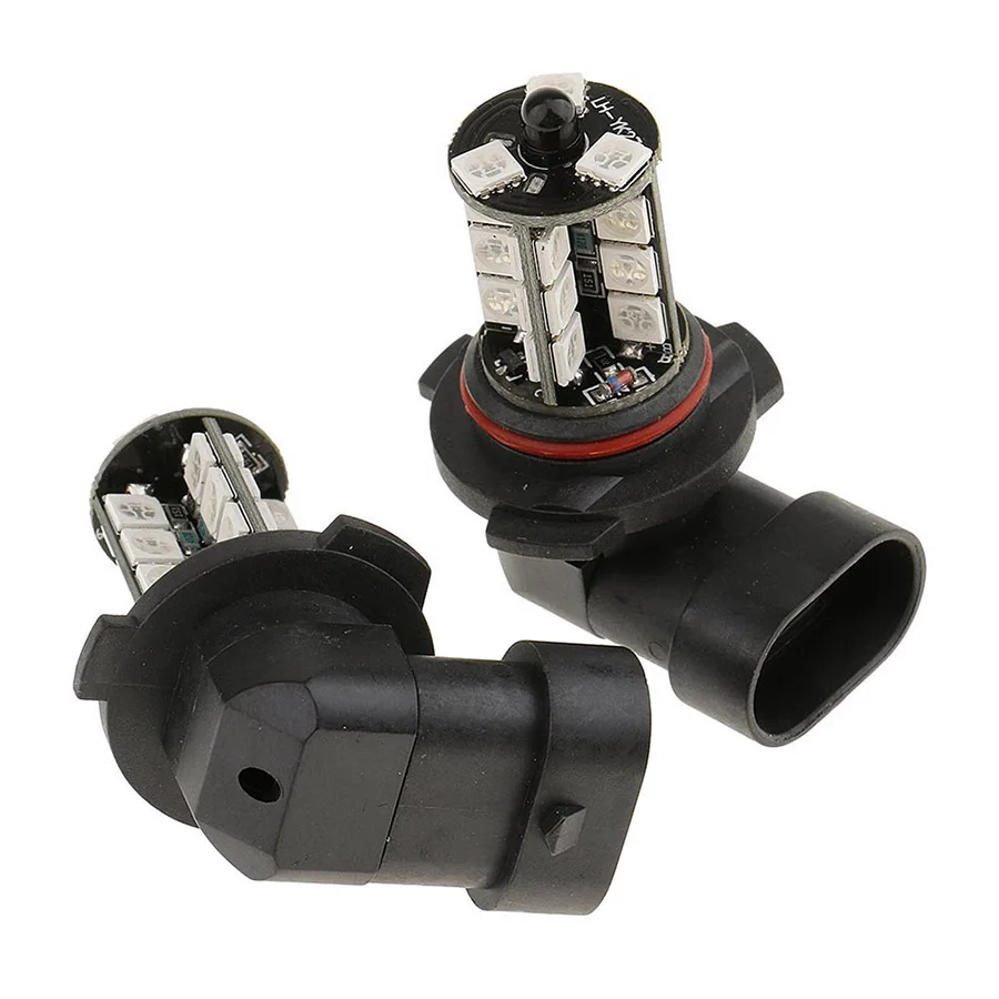2PCS RGB LED H11 H9 H8 9005 9006 Car Fog Light With remote Control DRL Daytime Running Backup Reverse Light Decoration Lamp Bulb (2)