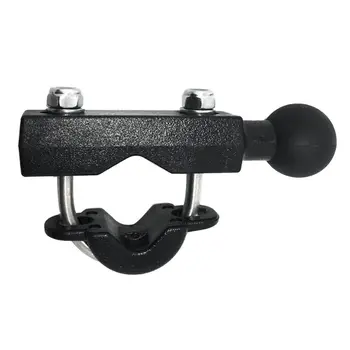 

1Set Black 25MM Ball Head Phone GPS Holder Mount Motorcycle Base Autocycle Stand for Gopro Xiaomi for iPhone Accessories D08A