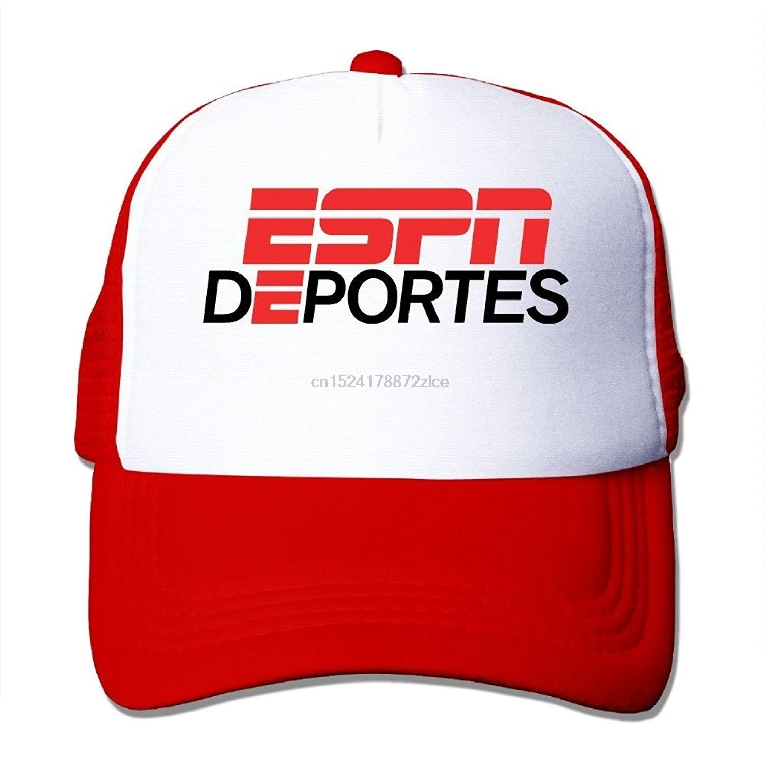 Художника ESPN Deportes логотип для взрослых нейлоновая Регулируемая сетчатая шляпа обычная шляпа Черный Один Размер Подходит Для Большинства