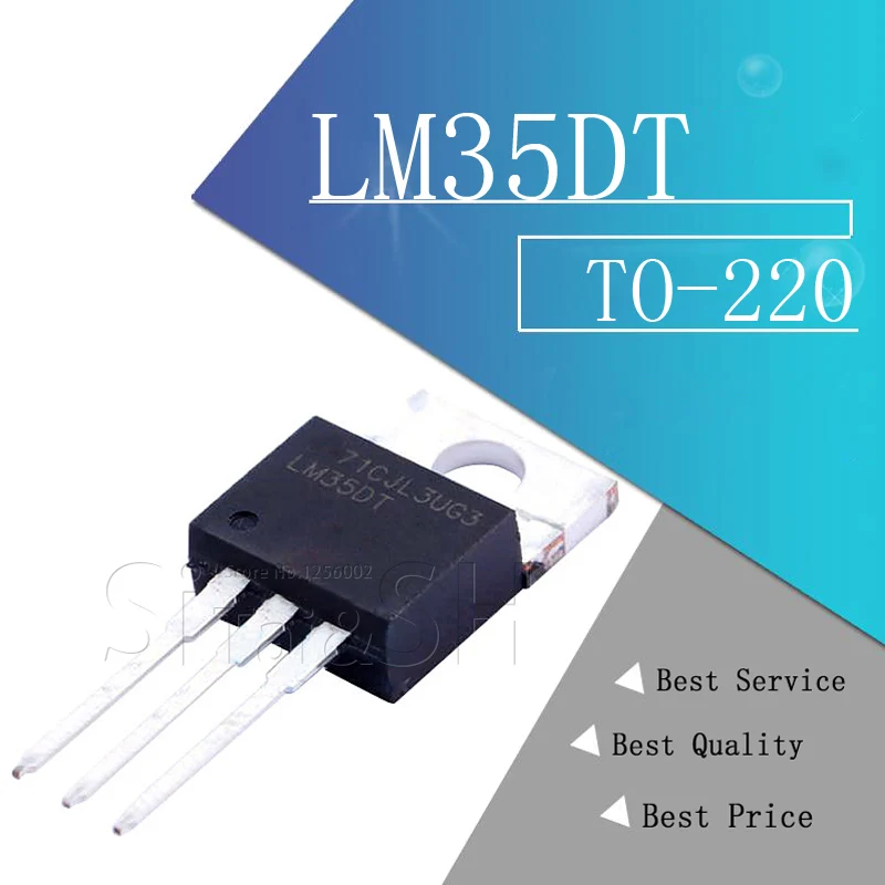 2шт LM35DT TO220 LM35 TO-220 LM35D | Электронные компоненты и принадлежности