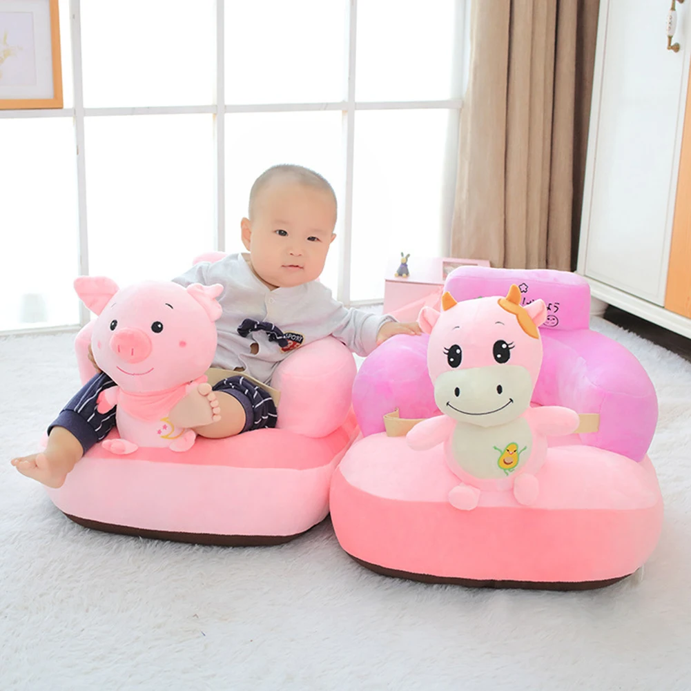 Support-Seat-Cover Puff Baby Sofa Chair Learning-To-Sit No-Cotton Cartoon Nest