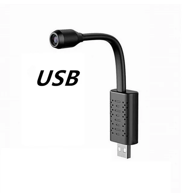 U11 Camera Volemer 1080P HD мини-камера U11 портативная умная камера наблюдения в реальном времени USB камера обнаружения движения петля видео микро-камера - Цвет: U11 Camera