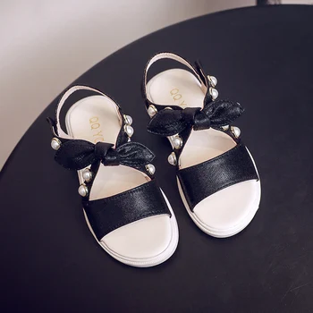 

Sandals Summer 2020 children Open-toed Beach shoes for girls kids New Shoes Summer Flat Sandals with Pearl Sweet SC182