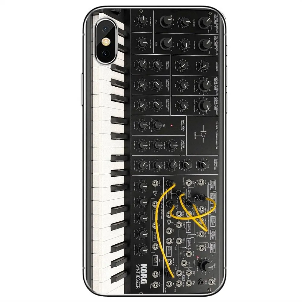 Классический синтезатор Moog силиконовый чехол для телефона HTC One X9 M7 M8 A9 M9 M10 E9 Plus