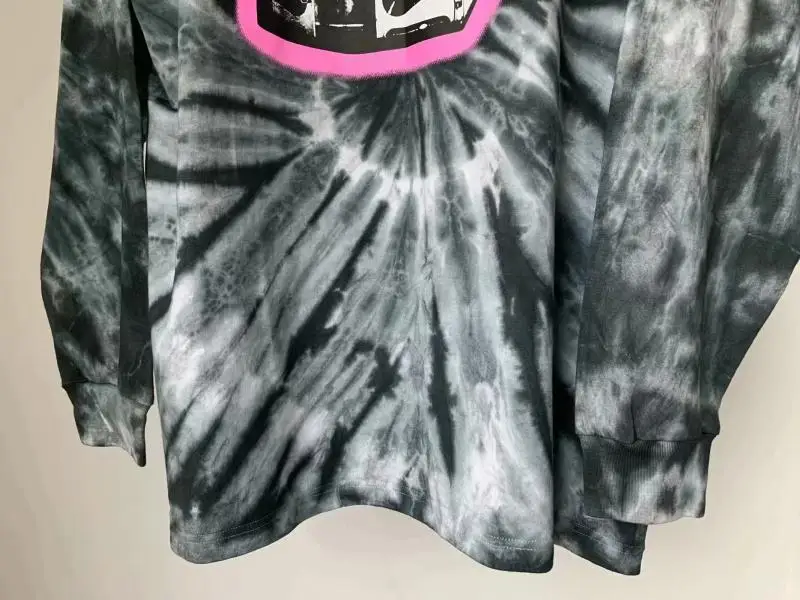 Мужские и женские футболки Astroworld t-shirt новая футболка с изображением Трэвиса Скотта, футболка с принтом граффити, галстук-краситель, астромир, топы