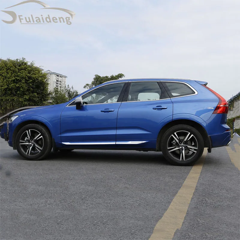 4 шт. для Volvo XC60- новая ABS Хромированная наружная дверь обшивка кузова литье аксессуары боковая накладка Стайлинг автомобиля