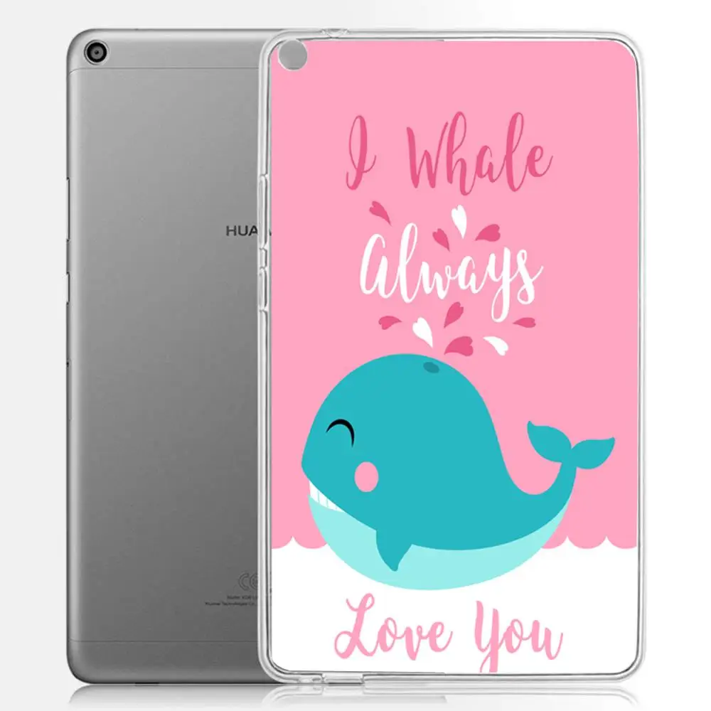 

soft TPU case for Huawei MediaPad T3 10 9.6'' AGS-W09 AGS-L09 AGS-L03 painted Printing Silicone tablet Cover