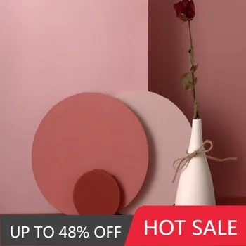 

Creative Home Decor Ornaments Geometric Stereo Wall Sticker Photography Shooting Props Background Ornaments Desktop Jewelry Tray