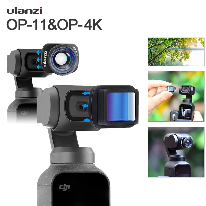 Анаморфный объектив Ulanzi 1 33x для Osmo карманный широкоугольный кинематографии