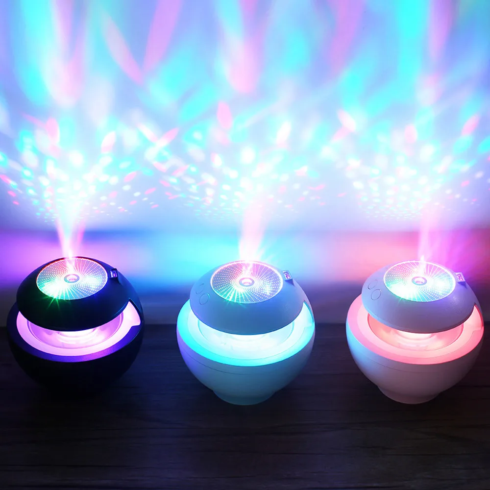 Aroma Diffuser Air Humidifier Aromatherapy Diffuser with Projection 400ml Exquisite Fashion Portable Mist Maker
